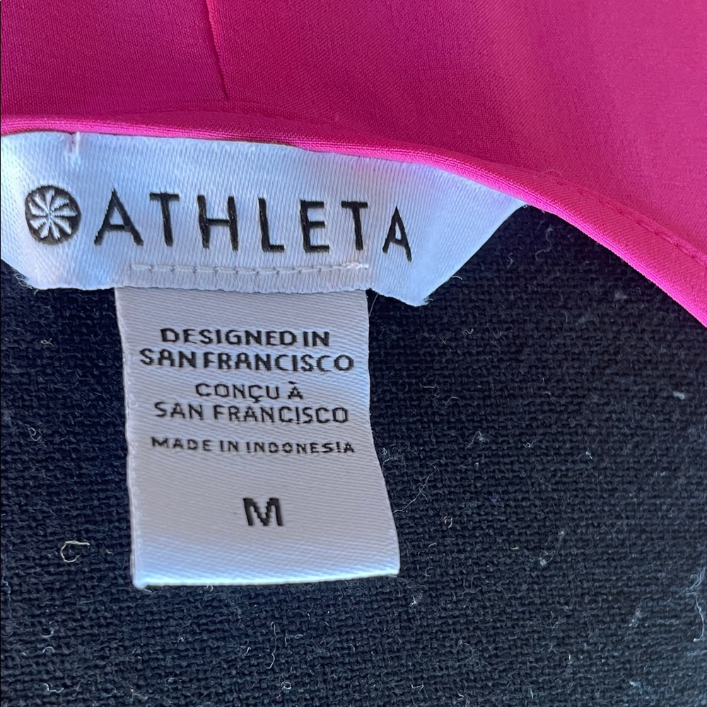 Athleta Bright Pink Presidio Traveler  High-Low Tank Maxi Dress - Picture 3 of 8